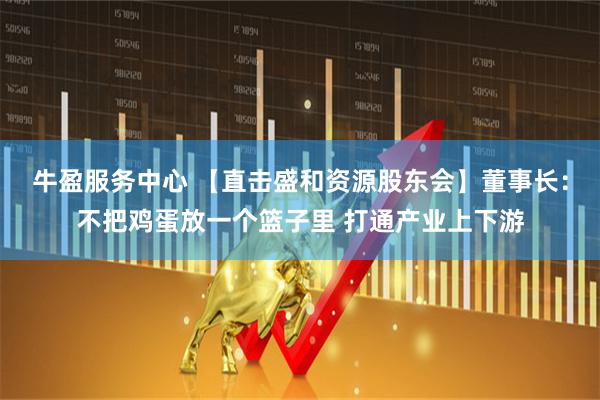 牛盈服务中心 【直击盛和资源股东会】董事长：不把鸡蛋放一个篮子里 打通产业上下游
